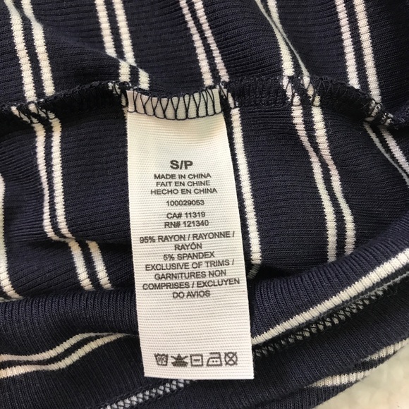 Ribbed Body con striped tank dress - Picture 6 of 8